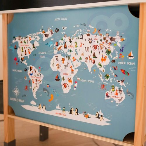 WOOPIE GREEN Drewniana Interaktywna Kuchnia 9w1 z Pralką i Tablicą na Arena.pl