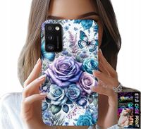 ETUI DO XIAOMI POCO M3 - KWIECISTE WZORY RÓŻEKWIATKI CASE + SZKŁO