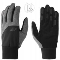 RĘKAWICZKI 4F MĘSKIE DAMSKIE JESIENNE DOTYKOWE SAMOCHODOWE SOFTSHELL