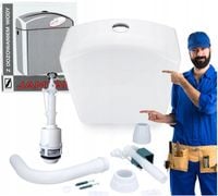 SPŁUCZKA do WC DOLNOPŁUK JANTAR START STOP KOMPAKT