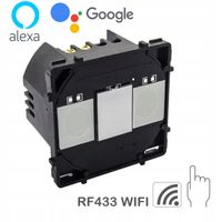 Wyłącznik pojedynczy Dotykowy MODUŁ RF + WIFI do systemu szklany B-line