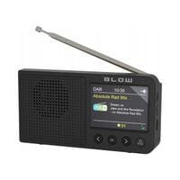 RADIO CYFROWE KUCHENNE BUDOWLANE PRZENOŚNE LCD BLUETOOTH DAB+ FM AUX USB-C