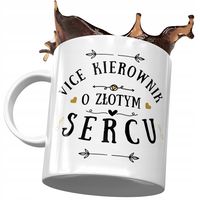 Dla Vice Kierownika Kubek Na Urodziny Na Prezent Z Nadrukiem Ze Zdjęciem