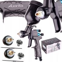 Pistolet lakierniczy MINI AUARITA LION B Light 1,0+0,8+1,2 HVLP Zaprawek