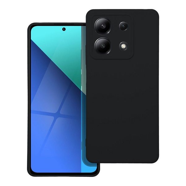 Futerał SILICONE do XIAOMI Redmi Note 13 5G czarny zdjęcie 1