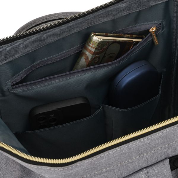 plecak materiałowy ptn alfa-5288 gray zdjęcie 6