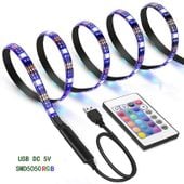 Taśma led RGB 60/2m do podświetlenia telewizora usb tv led