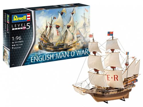 Model plastikowy English Man O'War na Arena.pl