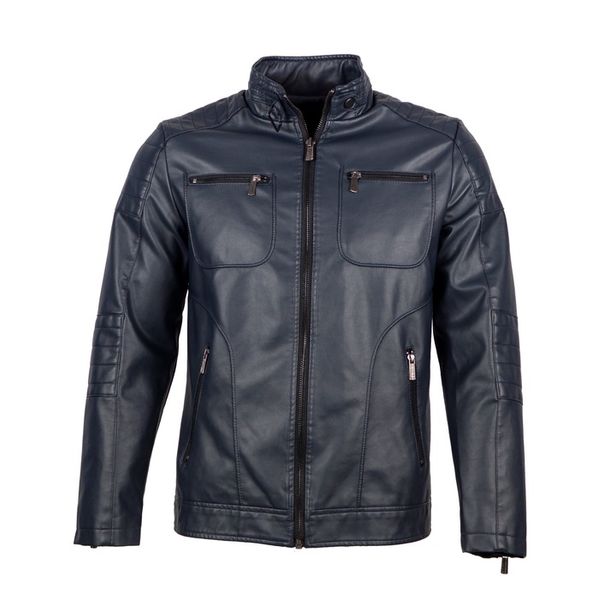 MĘSKA KURTKA SKÓRZANA GRANAT r.XXL REFREE A1406C-1 zdjęcie 2