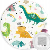 Talerzyki na imprezę Urodzinową Dinozaury Dino 7cali 6szt Jednorazowe