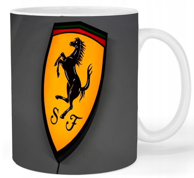 Kubek ceramiczny Ferrari zdjęcie 1
