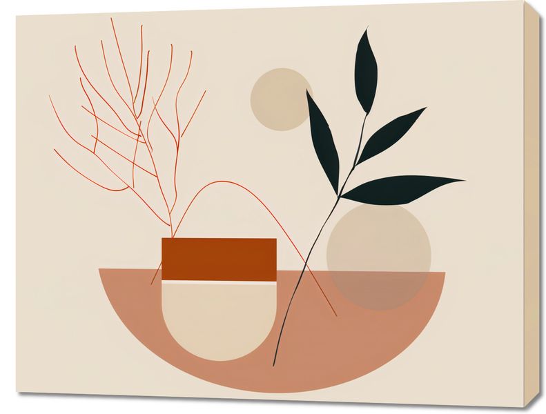 Obraz 90x70cm Botaniczna Przymiarka zdjęcie 1