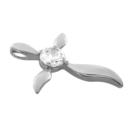 SREBRNY KRZYŻYK OZDOBNY Z CYRKONIĄ SREBRO PRÓBY 925 DOSTĘPNY W RÓŻNYCH KOLORACH na Arena.pl