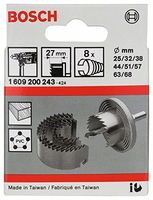 BOSCH ZESTAW 8 PIŁ OTWORNIC KORONEK 25-68 mm