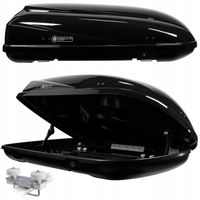 BOX DACHOWY BAGAŻNIK MODULA BELUGA 460L MOCS0328 CZARNY POŁYSK