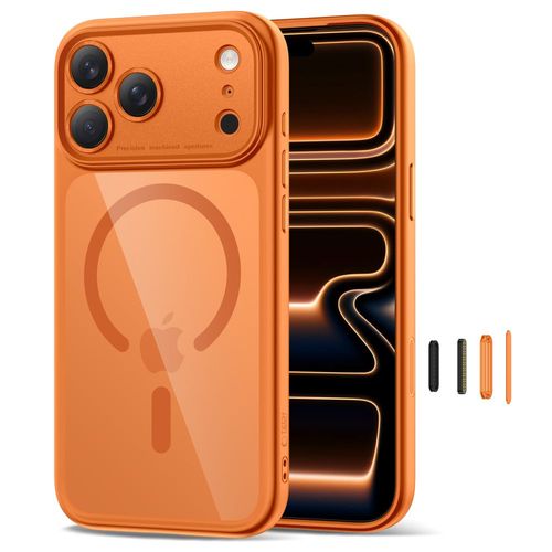 tech-protect magpeak magsafe cc iphone 17 pro cosmic orange/clear na Arena.pl