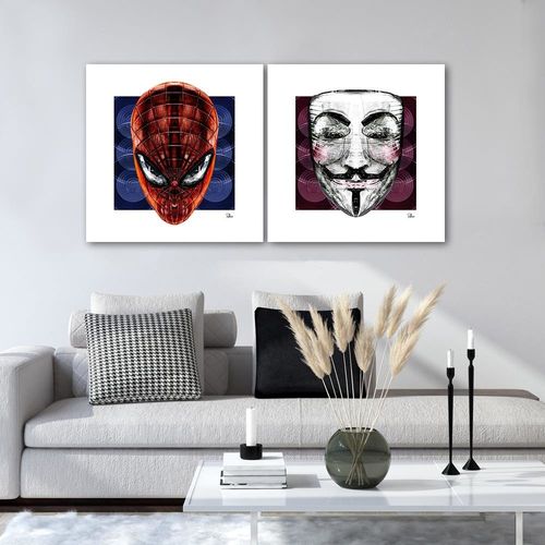 Plakat, Anonymous maska 60x60 na Arena.pl
