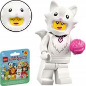 71051 - LEGO Minifigures - Seria 28 — Zwierzęta - KOSTIUM PUSZYSTEGO KOTA