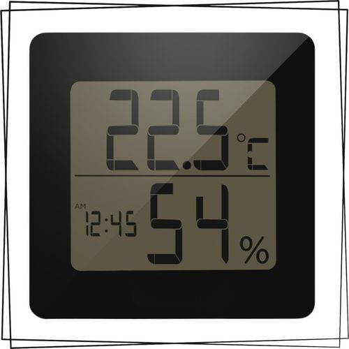 TERMOMETR I HIGROMETR POKOJOWY LED ELEKTRONICZNY WEWNĘTRZNY CYFROWY na Arena.pl