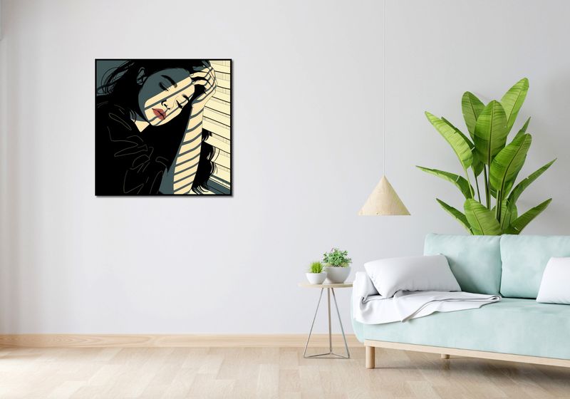 Plakat 80x80cm Zamysł zdjęcie 4