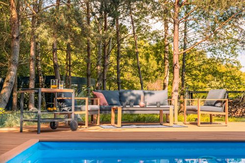 ZESTAW MEBLI OGRODOWYCH DUISBURG CS DLA 5 OSÓB na Arena.pl