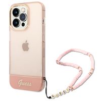 guess guhcp14xhgcohp iphone 14 pro max6,7 różowy/pink hardcase