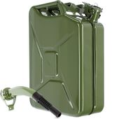 Kanister Na Paliwo Pojemnik Metalowy 20L Lejek