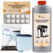 Zestaw do czyszczenia ekspresu Saeco Philips Odkamieniacz Tabletki Filtr
