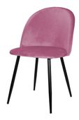 Krzesło tapicerowane GLORIA PINK VELVET