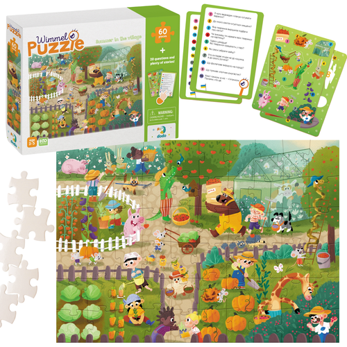 Puzzle Obserwacyjne Wimmelpuzzle Lato Na Wsi 60 El.  300558 na Arena.pl