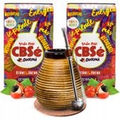 Zestaw do Yerba Mate CBSe Energia Guarana 2x500g + Akcesoria