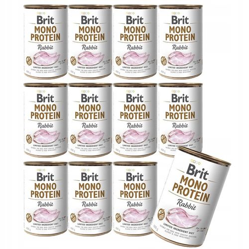 BRIT MONO PROTEIN RABBIT 12x400g na Arena.pl