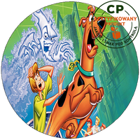 Opłatek na tort - Scoobie Doo