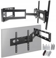 Długie ramię 64cm UCHWYT WIESZAK TELEWIZORA TV 32-64 cali Obrót 90