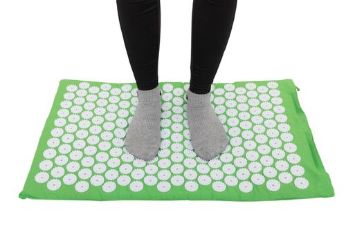 MATA DO AKUPRESURY ZIELONA + PODUSZKA na Arena.pl