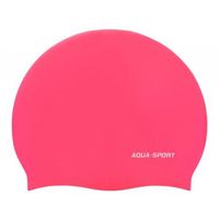 CZEPEK SILIKONOWY BASENOWY AQUA-SPORT PINK