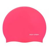 CZEPEK SILIKONOWY BASENOWY AQUA-SPORT PINK
