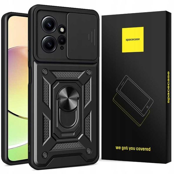 Spacecase Camring Redmi Note 12 4G Black zdjęcie 1