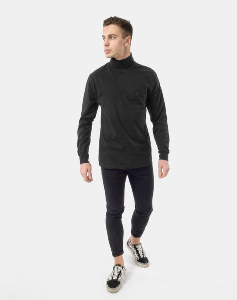 Elegancki Sweter Golf Męski Bawełniany 1620-01 XXL zdjęcie 2