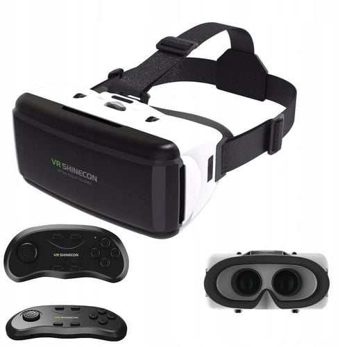 Okulary gogle 3D VR 360 do telefonu z padem sterującym Shinecon G06 na Arena.pl