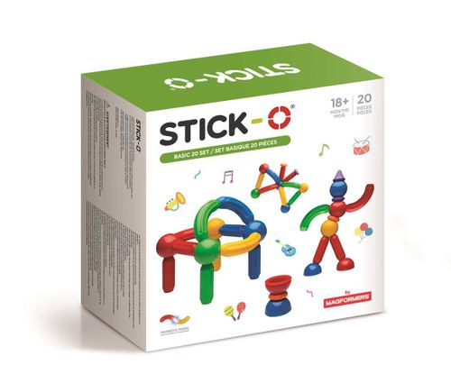 MAGFORMERS Stick-O Klocki Magnetyczne Basic 20 el. na Arena.pl