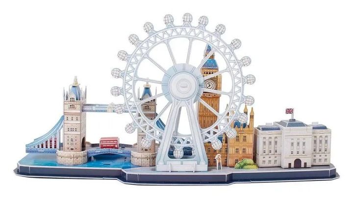 CUBIC FUN Cubic Fun Puzzle 3D City Line London zdjęcie 8