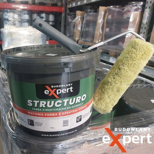 FARBA STRUKTURALNA ELEWACYJNA FASADOWA ZEWNĘTRZNA do malowania DO na Arena.pl