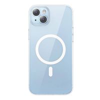 magnetyczne etui baseus crystal series do iphone 14 plus + szkło hartowane