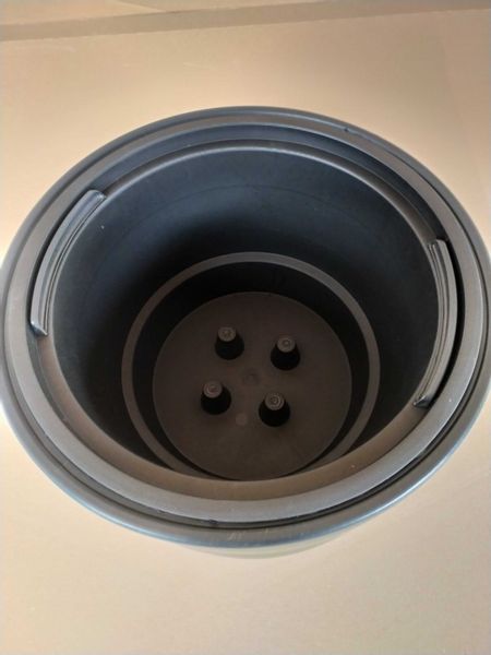 Doniczka Heos 8L - antracyt zdjęcie 4