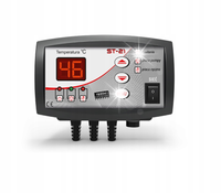 STEROWNIK REGULATOR PROGRAMATOR POMPY OBIEGOWEJ C.O. Z WYŚWIETL TECH ST-21