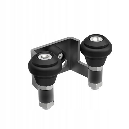 mocowanie górne uchwyt górny bram do profilu 40mm guma RAL 7016 na Arena.pl