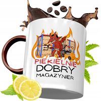 Kubek Bordowy Dla Magazyniera Na Urodziny Prezent Z Nadrukiem Ze Zdjęciem