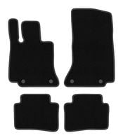 Dywaniki welurowe BASIC do Mercedes C-Klasa W206 2021- czarne