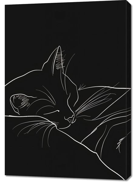 Obraz 70x100cm Nocny Spokój zdjęcie 1